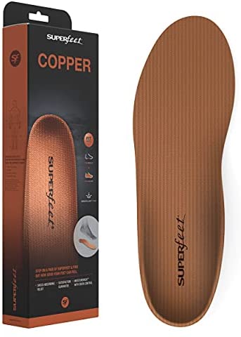 Superfeet Copper Comfort Anti-Fatigue Insoles